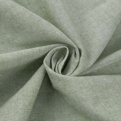 Lovely Linen Square Neckline Mini Dresses