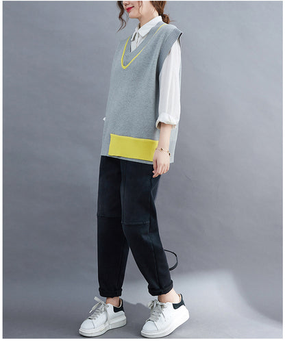 Plus Sizes Knitting Vest for Women & Men