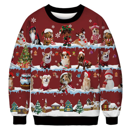 Christmas Cat His-and-hers Hoodies Sweaters