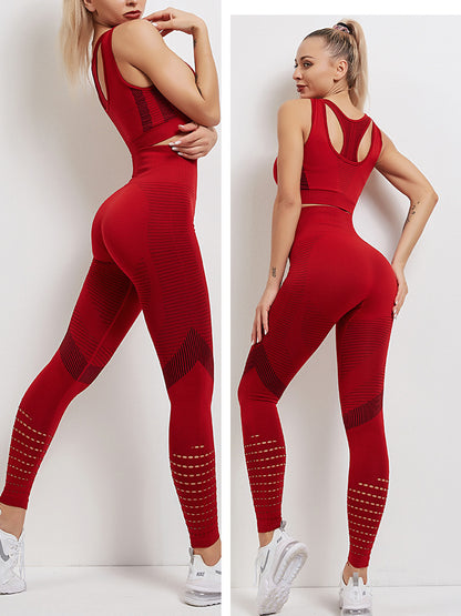 Sexy Running Tank Tops & Yoga Leggings