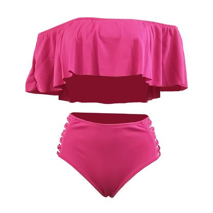 Sexy Off The Shoulder Bikini Swimwear-STYLEGOING