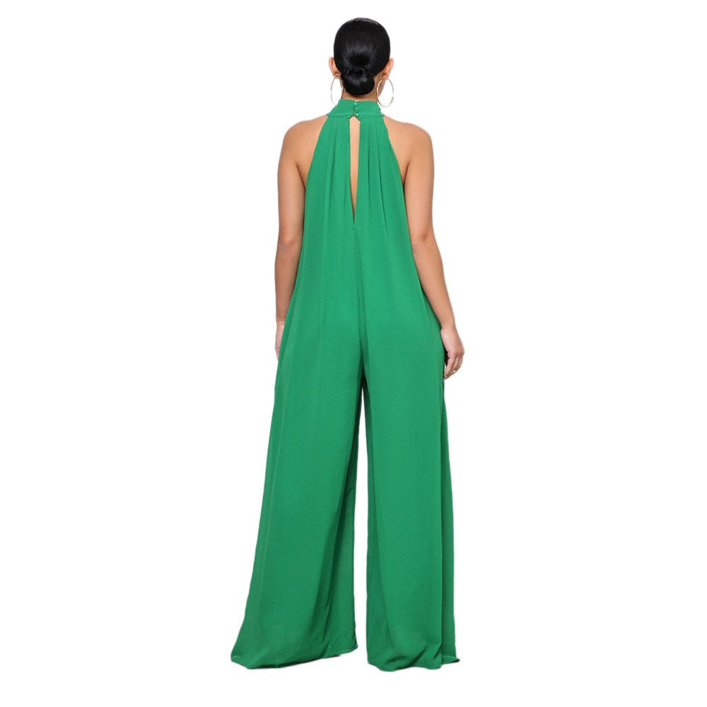 Casual Chiffon Loose Jumpsuits for Women