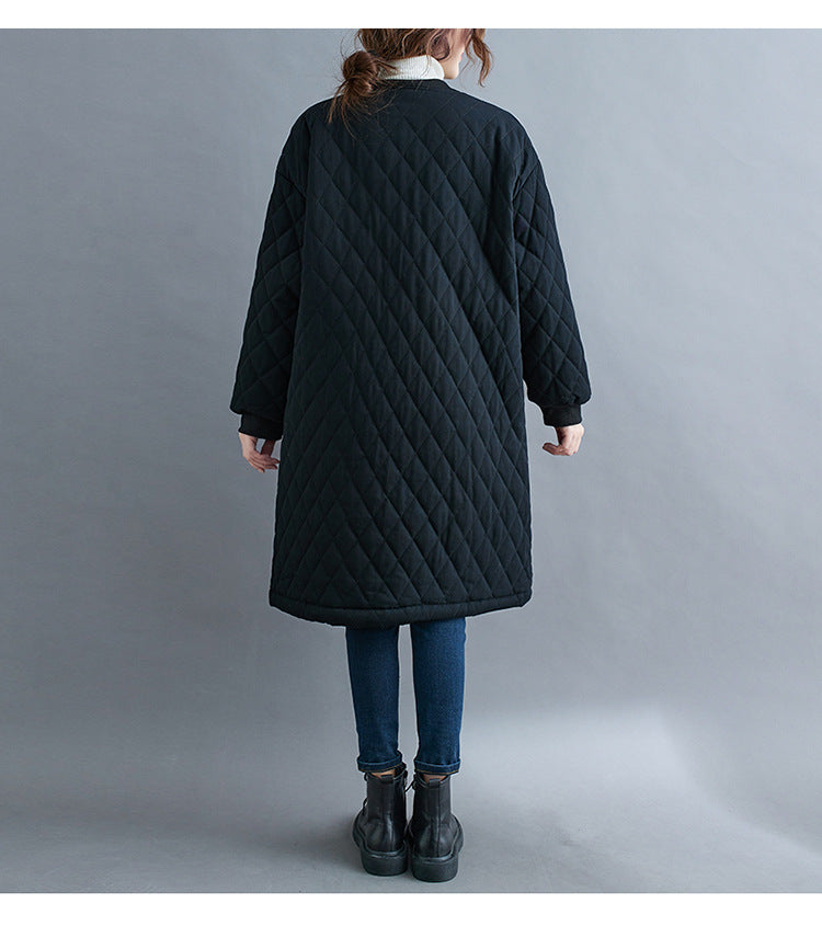 Winter Cotton Plus Sizes Coats for Women