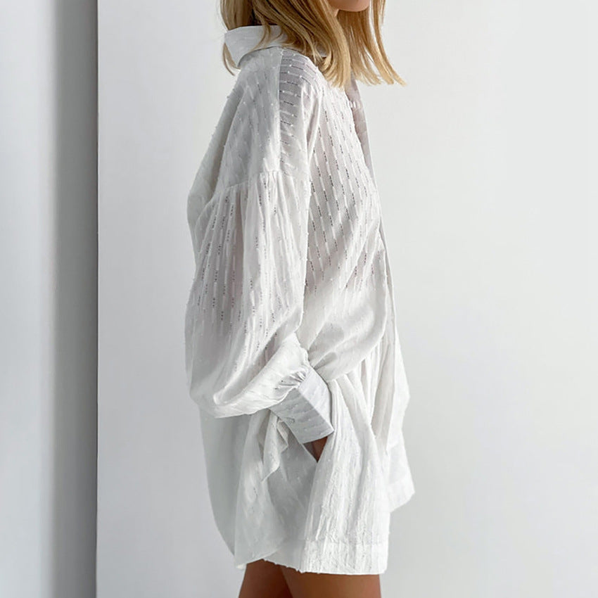 Casual Designed Shirts & Shorts Summer Outfits