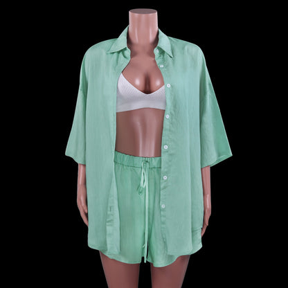 Casual Women Summer Fashion Two Pieces Suits