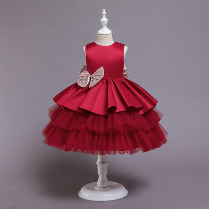 Lovely Princess Girls Birthday Party Dresses