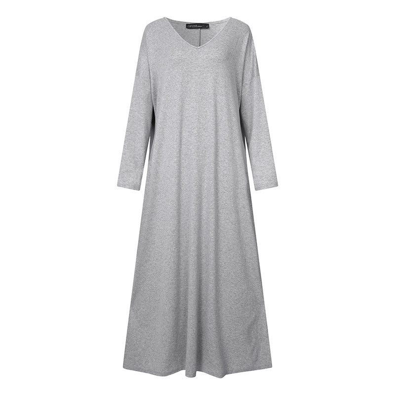 Casual Women Long Cozy Dresses
