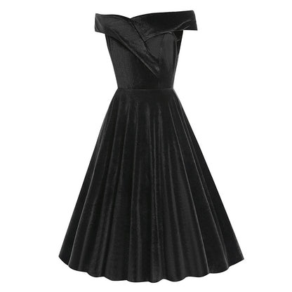 Off The Shoulder Merry Christmas Dresses