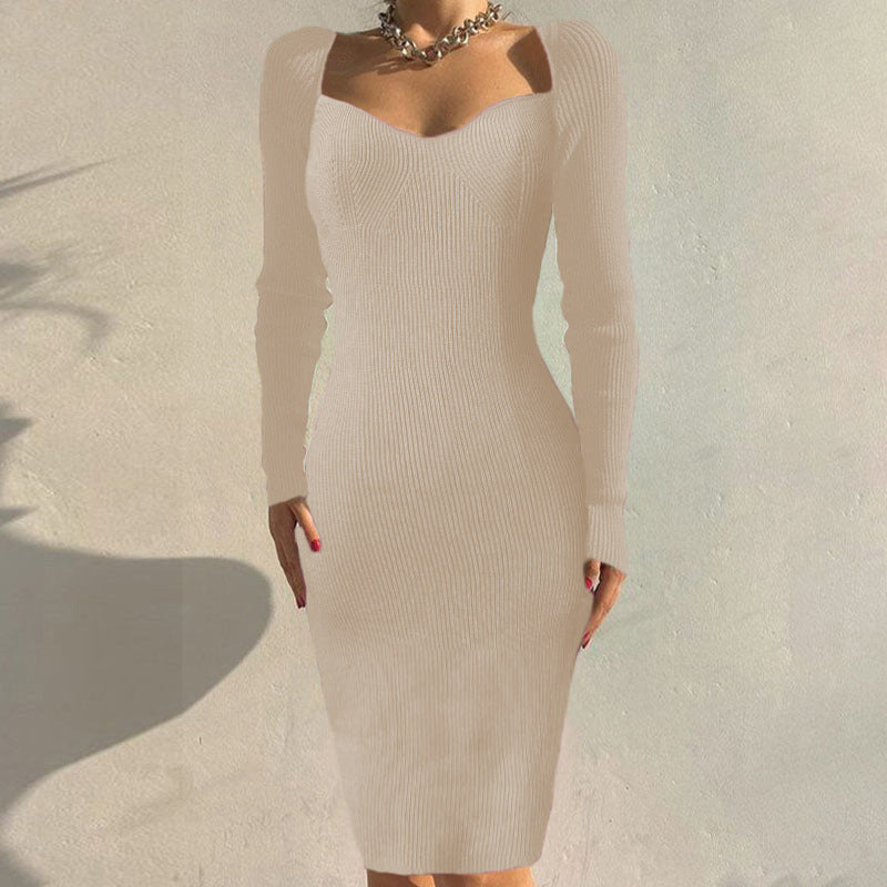 Sexy Sheath Knitted Dresses