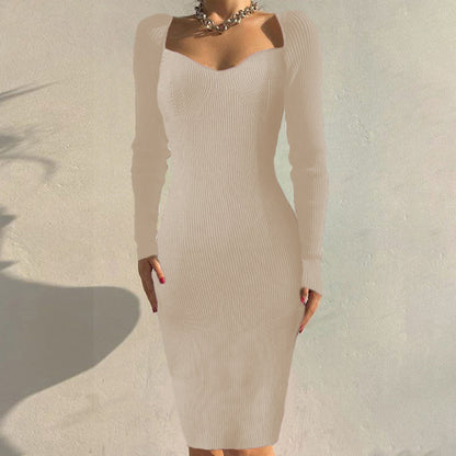 Sexy Sheath Knitted Dresses