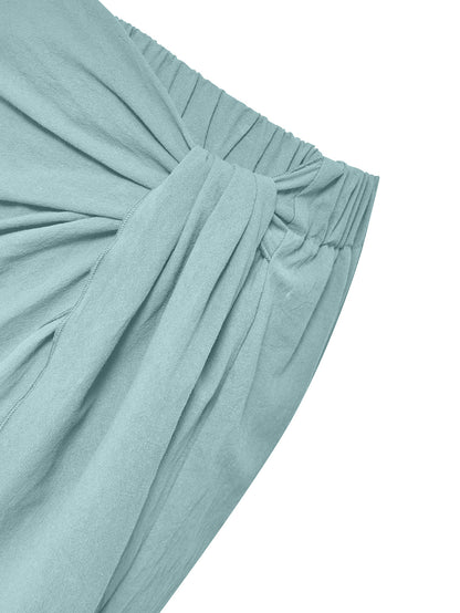 Sexy Halter Sleeves Top & Skirts Suits for Women