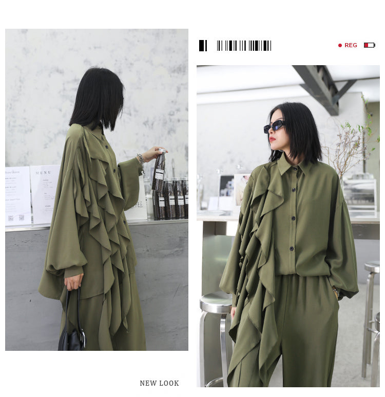 Vintage Designed Women Two Pieces Outsuits