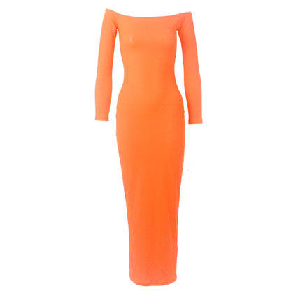 Sexy Off The Shoulder Backless Long Dresses