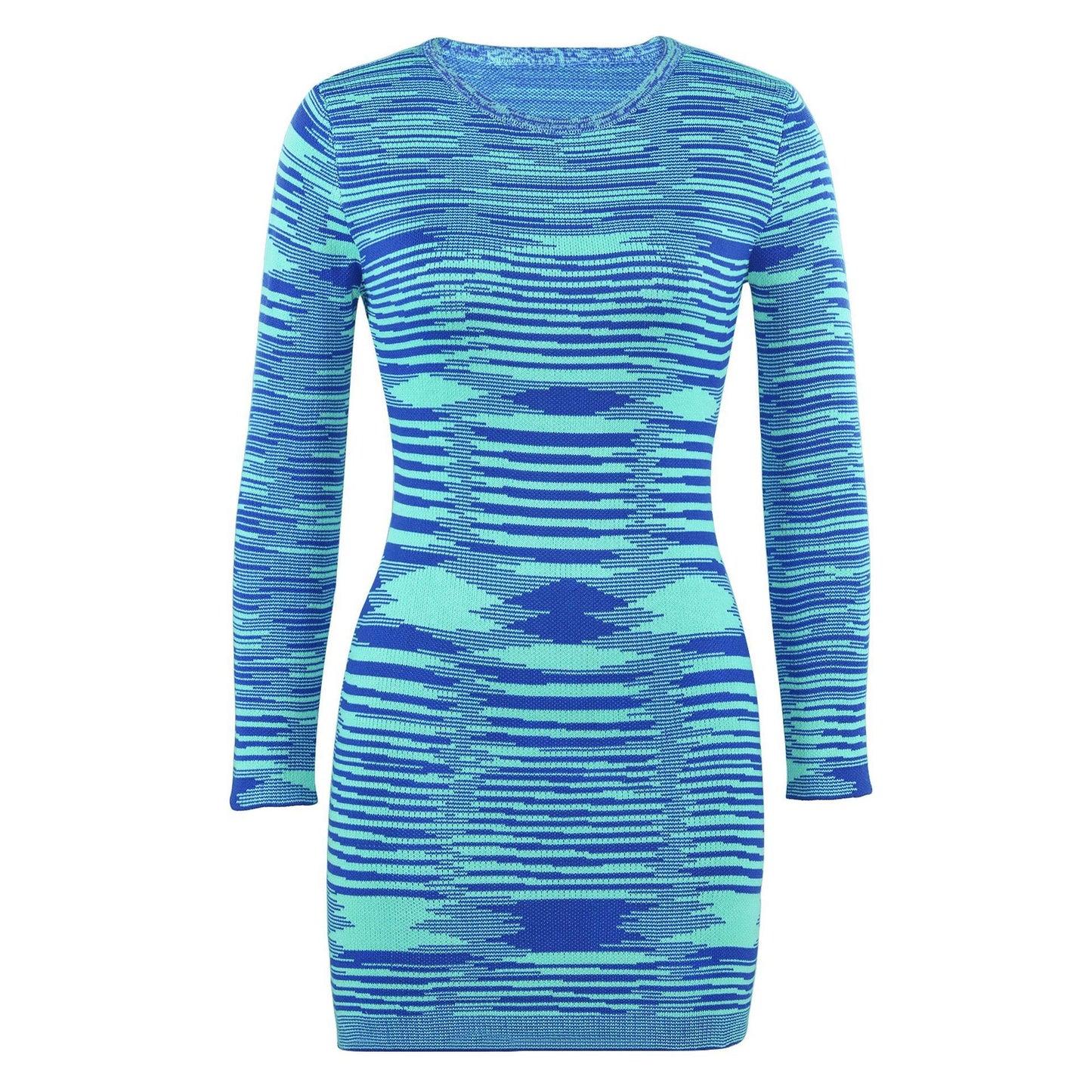 Women Sexy Colorful Knitting Fall Short Dresses