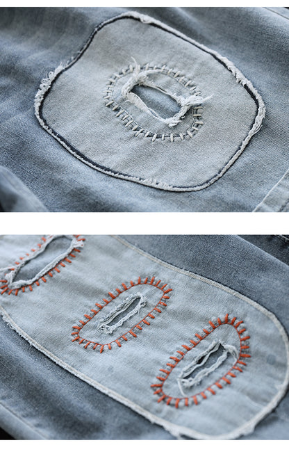 Summer Cotton Women Harem Plus Sizes Denim Jeans