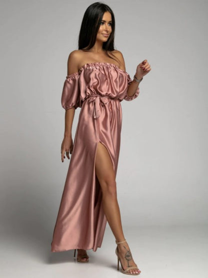 Sexy Off The Shoulder Summer Long Party Dresses