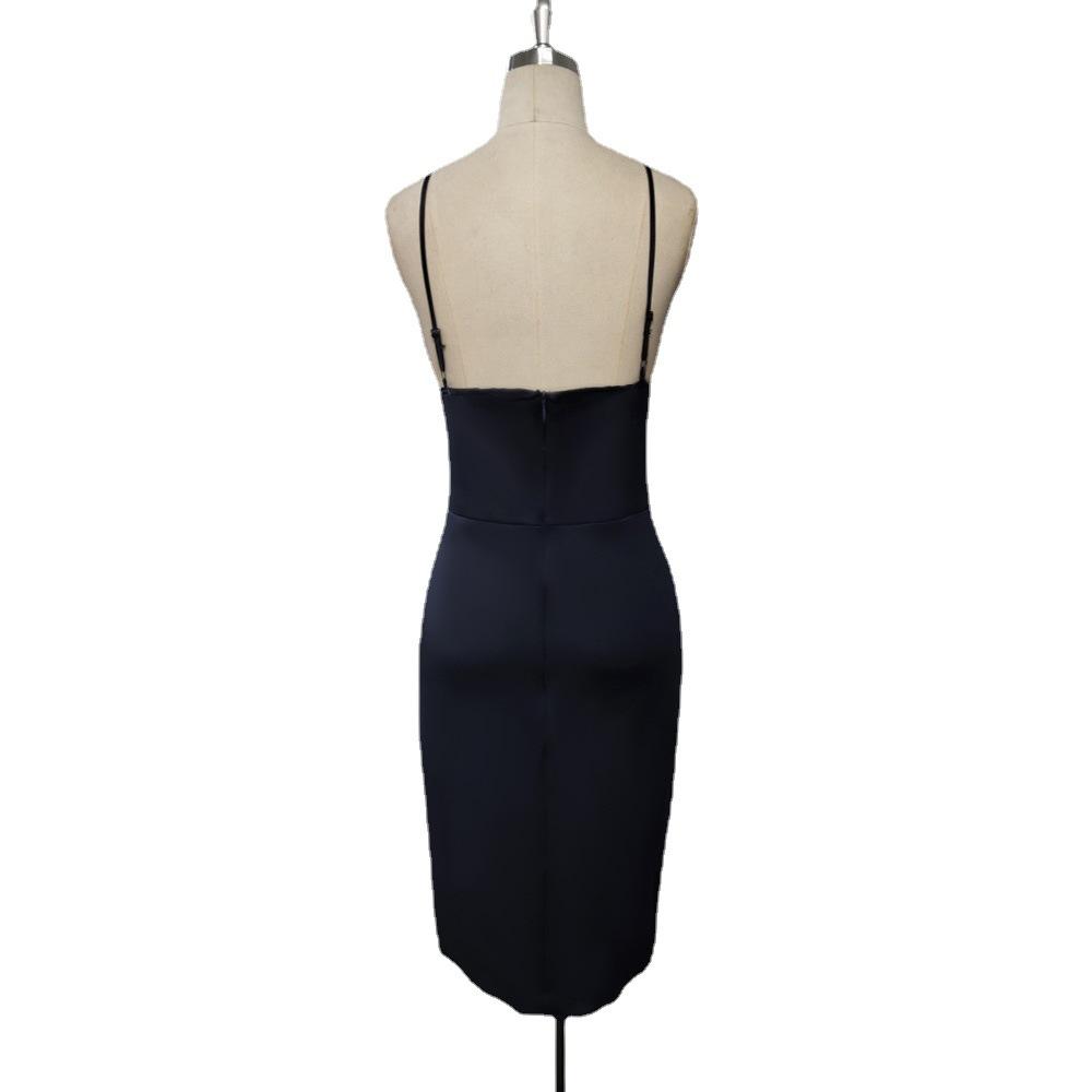 Sexy High Waist Bodycon Ruffled Dresses-STYLEGOING