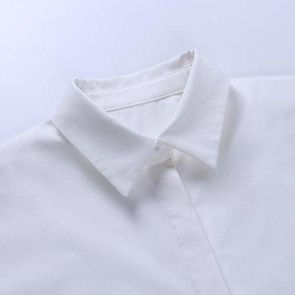 Personality Inverted Triangle Design Women Shirts Tops-STYLEGOING
