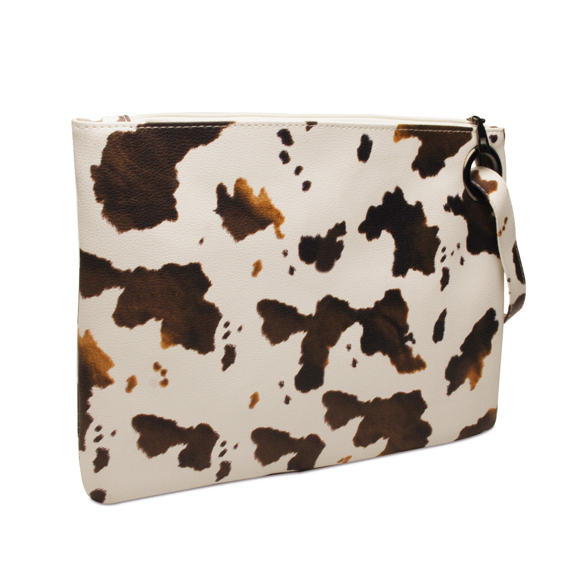 Women Sunflower Print Pu Leather Evening Clutch Bags