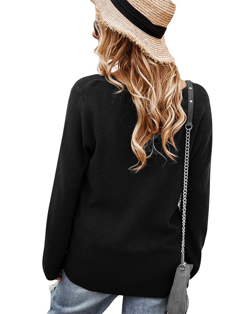 Sexy Long Sleeves Winter Pullover Sweaters
