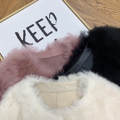 Warm Fur Short Coats for Women