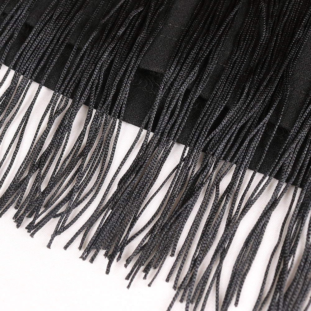 Designed Tassels Plus Sizes Party Dresses