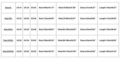 Summer Chiffon Women Plus Sizes Dresses