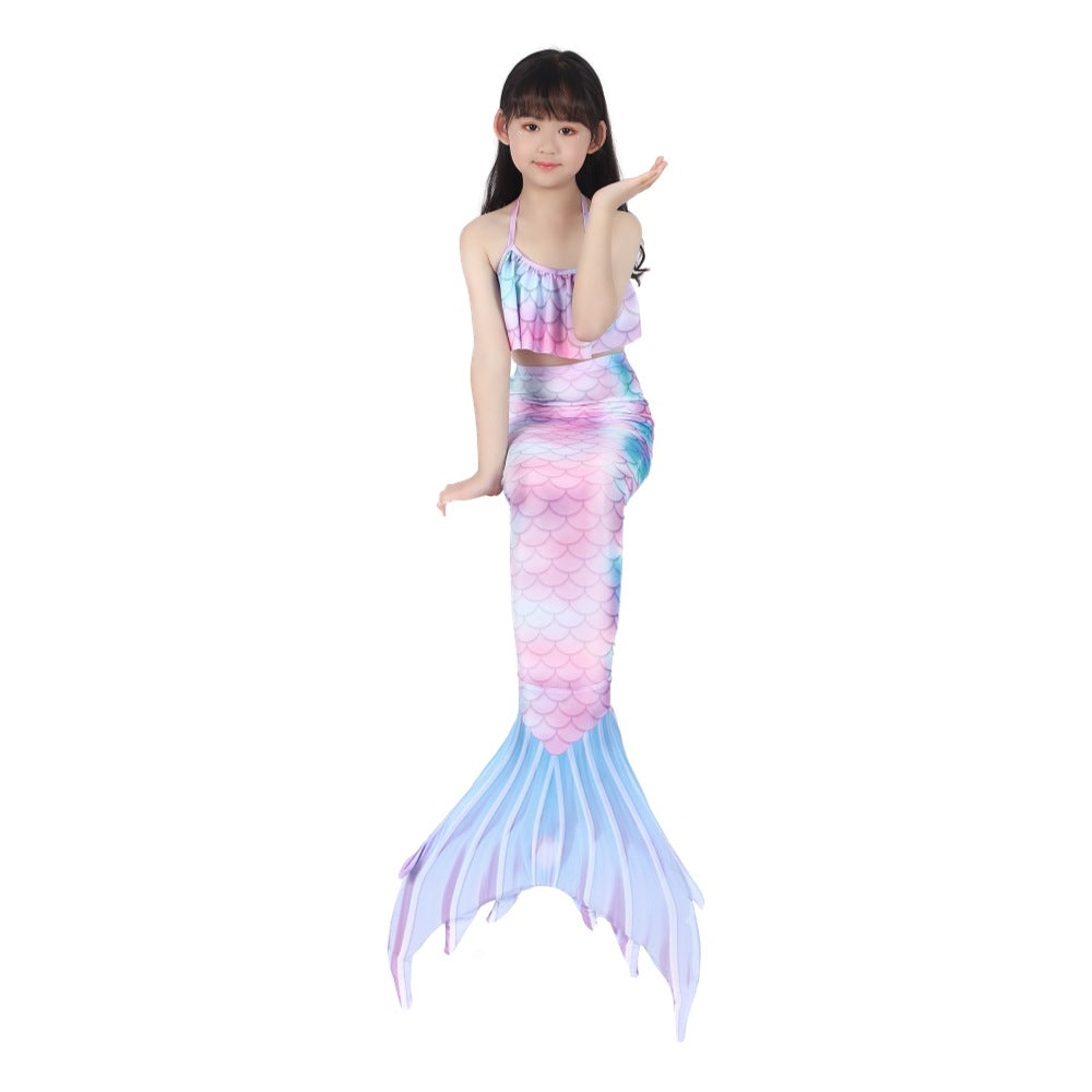 Gorgeous Three Pieces Mermaid Style Swimsuits