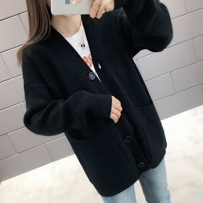 Casual Winter Women Knitted Cardigan Sweaters