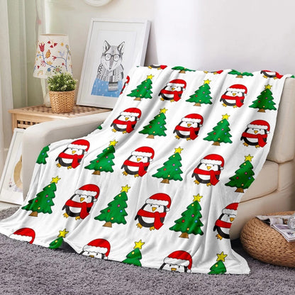 Merry Christmas Design Casual Fleece  Blankets