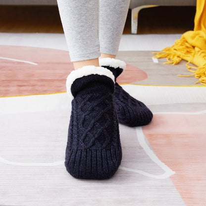 Warm Thicken Fleece Homewear Socks for Men&Women
