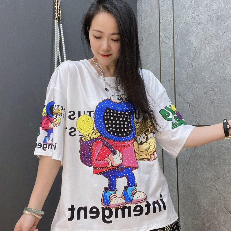 Summer Short Sleeves Plus Sizes T Shirts