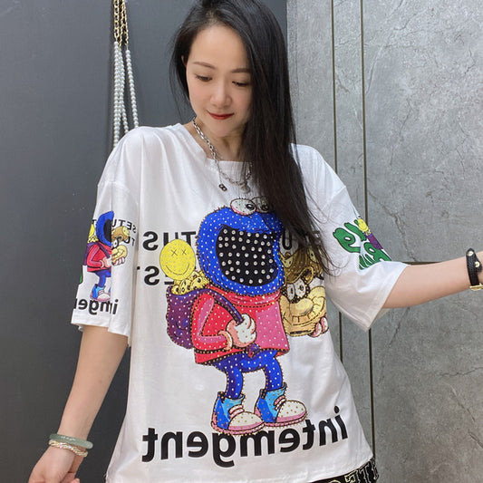 Summer Short Sleeves Plus Sizes T Shirts