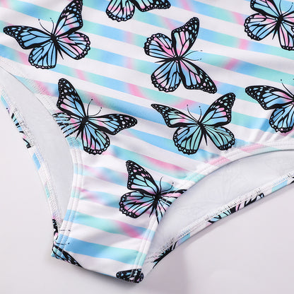 Long Sleeves Summer Beach Swimsuits for Girls