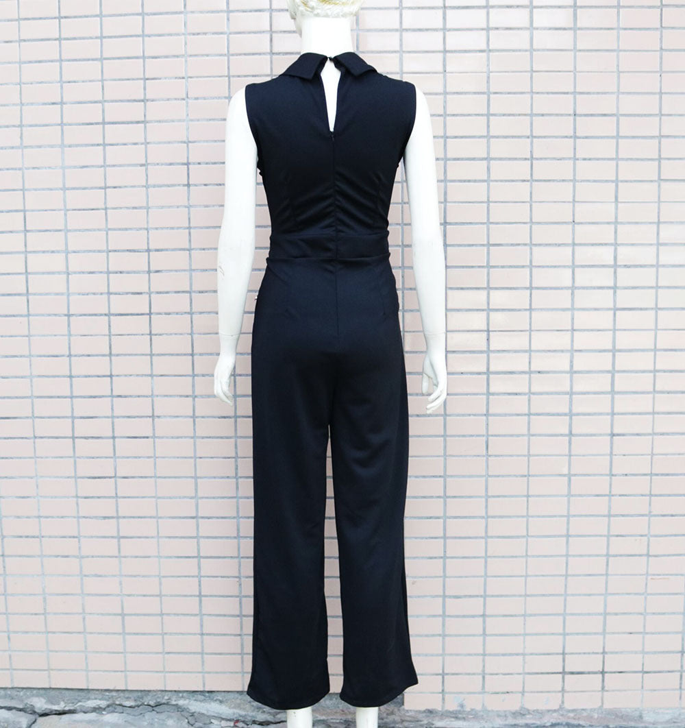 Sexy Sleeveless Office Lady Jumpsuits