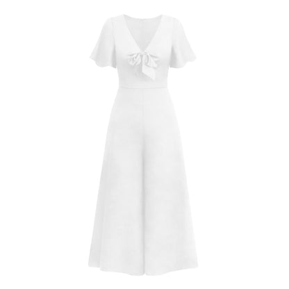 Casual Summer Short Sleeves Women Jumpsuits