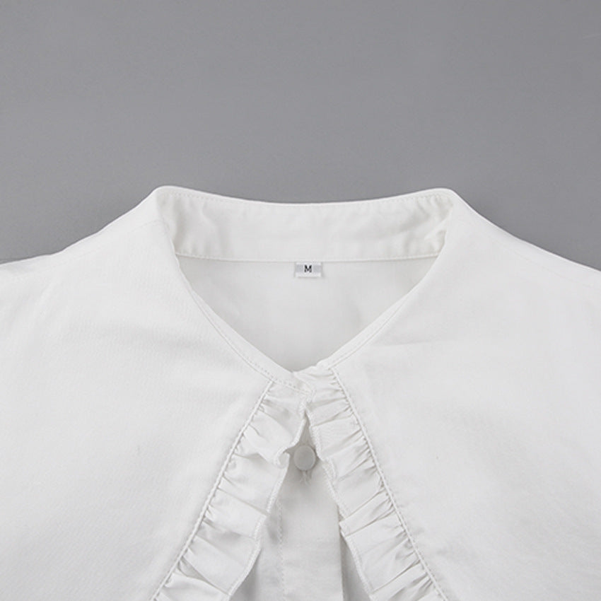 White Princess Women Long Sleeves Shirts