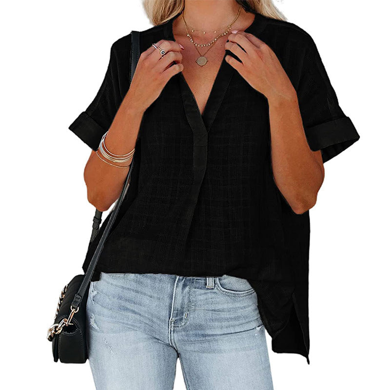 Summer Short Sleeves Women Shirts