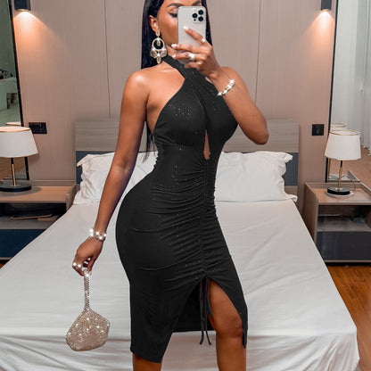 Sexy Backless Tight Bodycon Evening Party Dresses