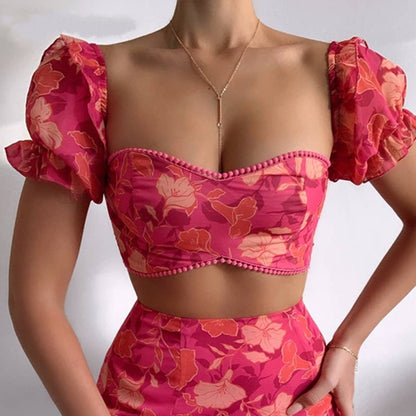 Sexy Designed Two Pieces Women Dress Suits