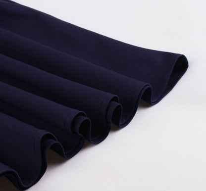Vintage Short Sleeves Shirt Dresses-STYLEGOING