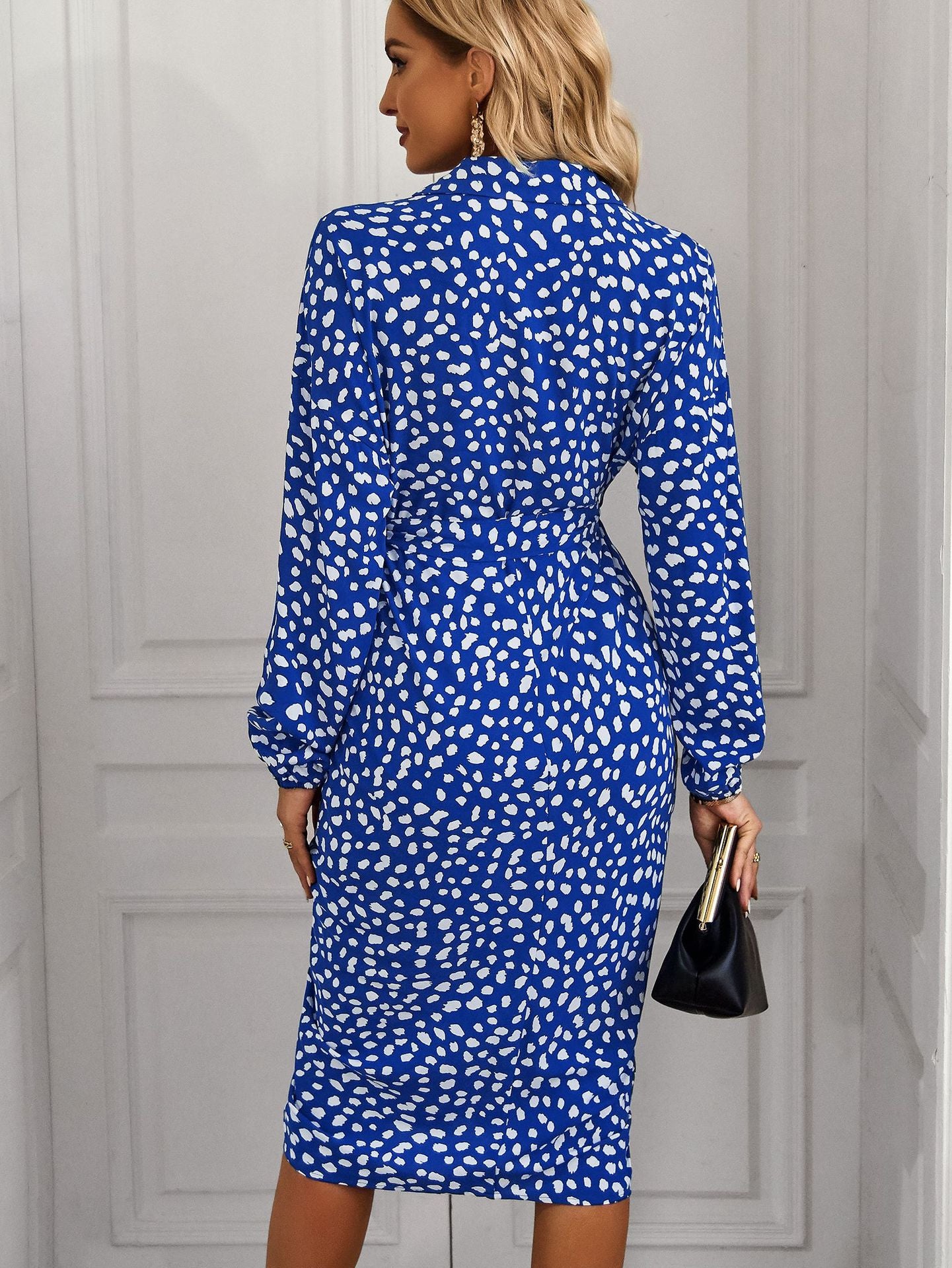 Designed Floral Print Summer Shirts Dresses