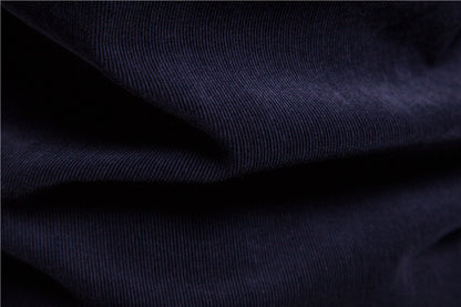 Men Long Sleeves Corduroy Business Shirts