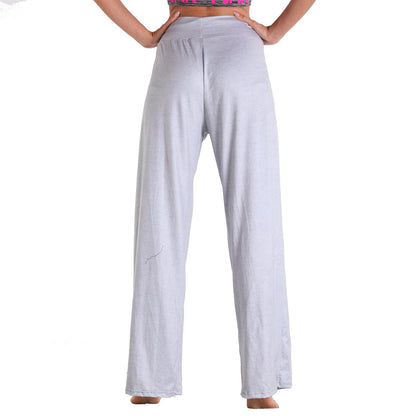 Casual Bandage Solid Loose Homewear Pajamas Pants