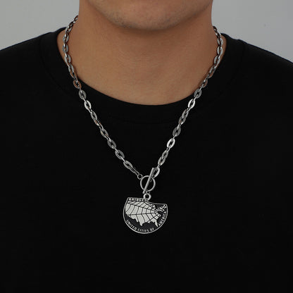 Fashion Hip Top Style Pearl Necklace for Men