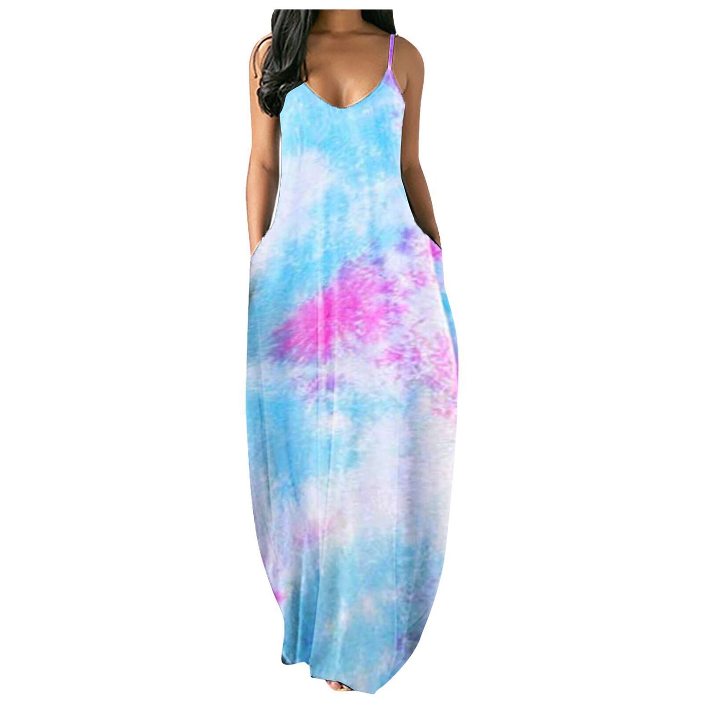 Casual Colorful Summer Holiday Long Dresses