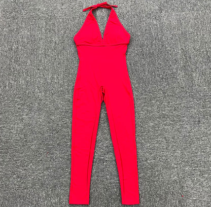 Sexy Quick Drying Breath Freely Sport Jumpsuits