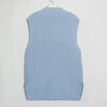 Women Sleeveless Knitted Vest