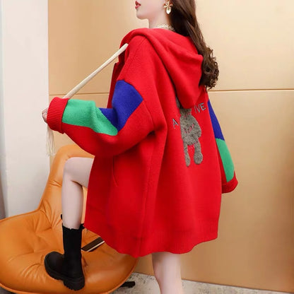 Winter Warm Women Knitting Outerwear