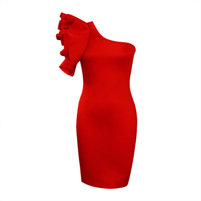 Summer One Shoulder Sexy Party Dresses for Women